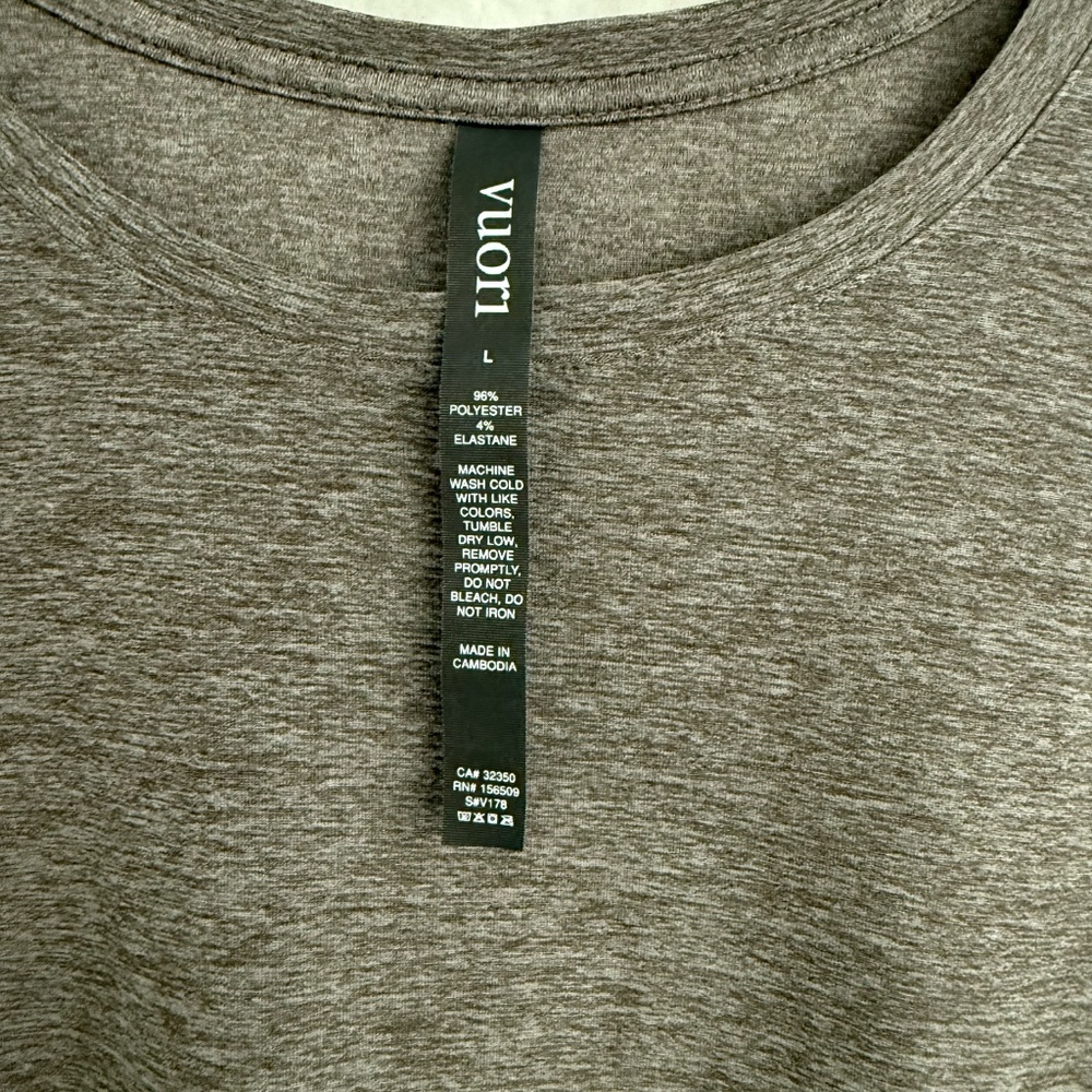 NWOT VUORI Women’s Long Sleeve T-Shirt Size Large - Picture 3 of 5